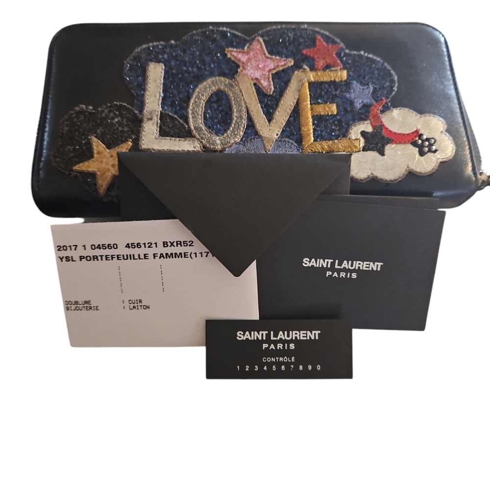 Yves Saint Laureny Love Portefeuille Famme - SUPER RARE